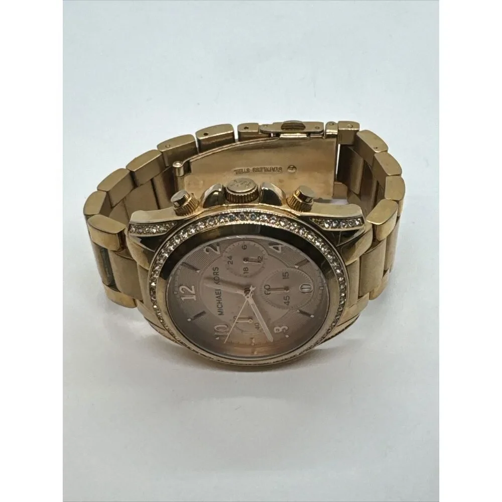 Michael Kors Blair MK5263 Women's Stainless Steel Analog Dial Wrist Watch JNA376